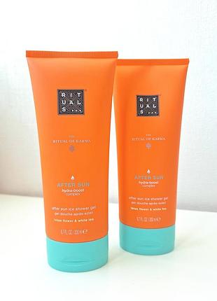 Охлаждающий гель для душа after sun ice shower gel the ritual of karma