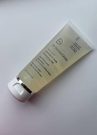 Гель для очищення обличчя dr. dennis gross skincare mini alpha beta® aha/bha daily cleansing gel
