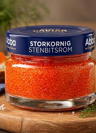 Икра мойвы красная abba stembitsrom 80 г (шведская икра)