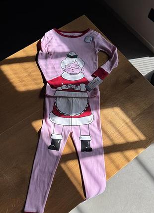 Котонова піжамка carters для дівчаток