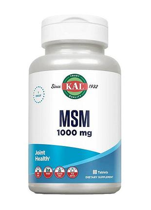 Kal msm 1000 mg (80 tab)