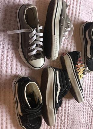 Кеди vans, converse 3