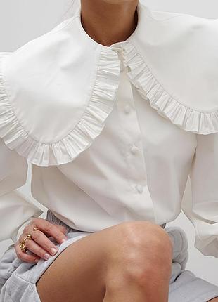 Нова бавовняна сорочка h&m premium