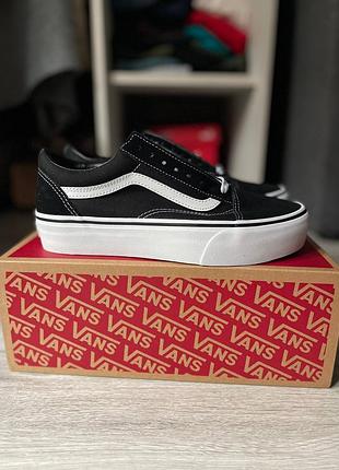 Кеди жіночі vans oldskool нові, чорні, 39 розмір