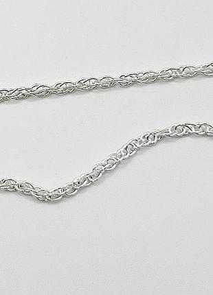 Серебряная цепочка "веревка" 60 2,4 г