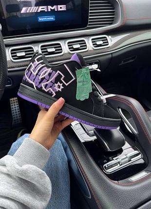Dc court graffik purple