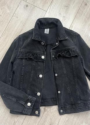 Джинсова курточка h&m 2