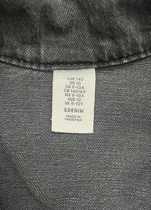 Джинсова курточка h&m 5