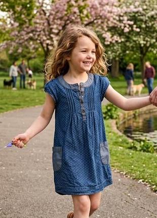 Платье на девочку mini club 5-6 лет