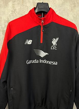 Тренировочная куртка liverpool fc new balance football jacket l