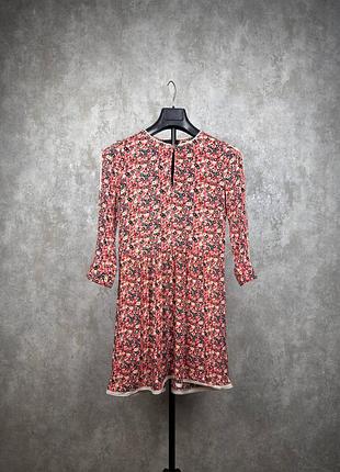 Цветочное платье zadig &amp; voltaire riva как в анастейше стол size s