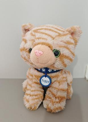 Poppy maine coon battersea dogs home soft cuddly toys 18 cm plush cute cat кіт мейн кун, фірмова м'яка іграшка