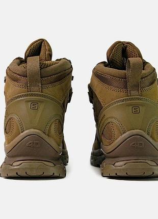 Чоловічі черевики salomon quest 4d gore-tex forces 2 en high coyote brown 3