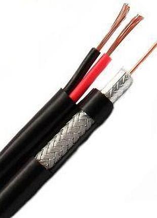 Кабель комбинированный ok-net бухта 305 м f5967bvcu+2*0,75 black