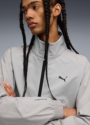 Костюм puma коротка блискавка pumatech windcell 19730 gray echo
