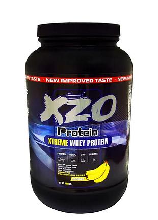 Xtreme whey protein 80% білка + амінокислоти bcaa 16% (протеїн 1 кг / банан) набір м'язової маси + ріст м'язів