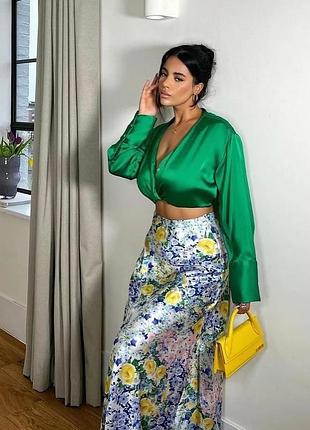 Шикарна зелена сатинова сорочка zara
⚡⚡⚡⚡⚡⚡⚡⚡⚡⚡⚡⚡⚡