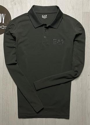 Мужское премиум поло emporio armani, размер по факту м