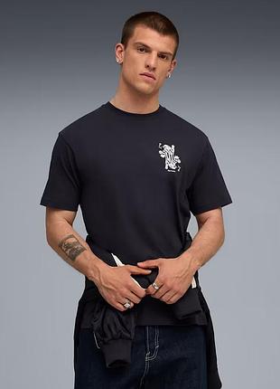 Футболка puma house of graphics 19718 new navy
