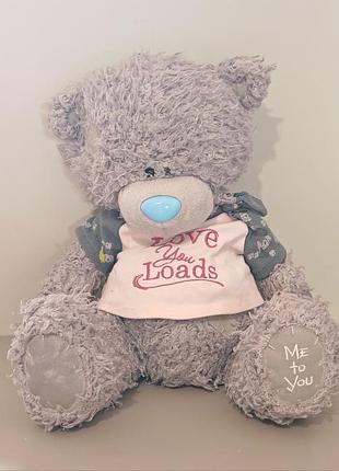 Me to you/ tatty teddy blue nose love you loads teddy bear