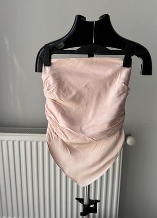 Топ zara сам новый нежно розовый