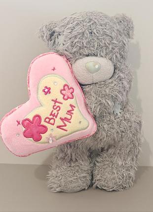 Me to you/ tatty teddy  teddy bear, коллекційна іграшка тедді теддік з серденьком