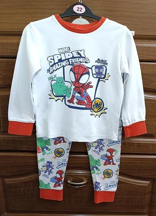Пижама marvel george на 5-6 лет
