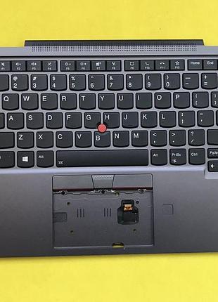 Топ-кейс палмрест + клавіатура на ноутбук lenovo thinkpad x1 yoga gen 5