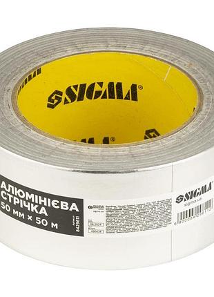 Лента sigma алюминиевая 50 мм x 50 м