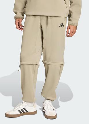 Штани adidas softshell climawarm трансформер фліс 19619 silver pebble