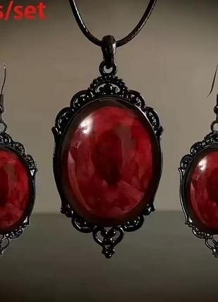 Комплект украшений в викторианском стиле