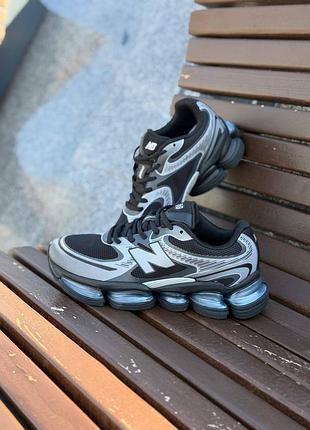 Стильные кроссовки new balance abzorb 2000 black grey