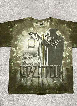 Винтажная футболка ed zeppelin hermit 2006 x liquid blue
