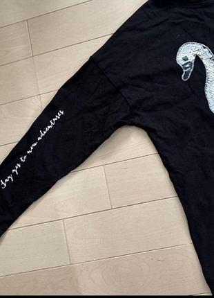 Детская чёрная кофта zara 4