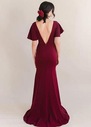 Вечірня сукня th&th celeste, колір roseberry, розмір m, нова