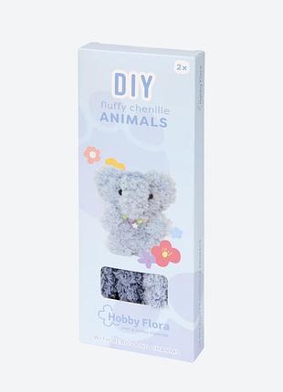 Набор для творчества diy слон hobby flora (2 шт)