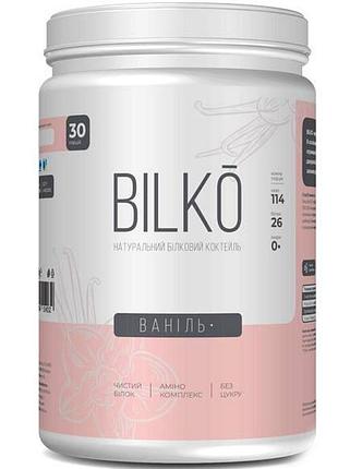 Протеїновий коктейль bilko ( 87% белка / 0,9 кг ) вкус : ваниль