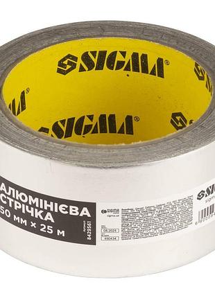 Стрічка алюмінієва 50мм×25м sigma (8429561)