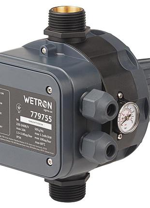 Контроллер давл электр 1.1квт ø1" рег давл вкл 1.5-3.0 бар wetron 779755