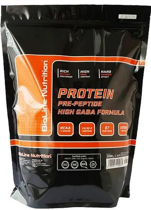 Протеин 80% белка для набора мышечной массы 2 кг bioline nutrition тирамису