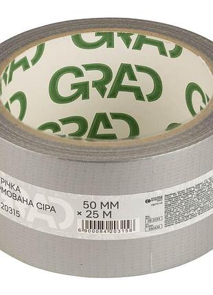 Стрічка армована сіра 50мм×25м grad (8420315)