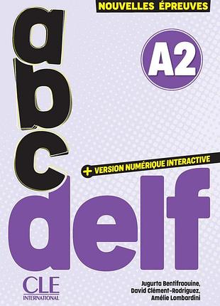 Книга для французької мови. abc delf - niveau a2 - 3ème édition