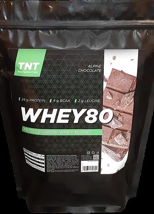 Протеїн whey 80 tnt nutrition 2 кг польща ваніль