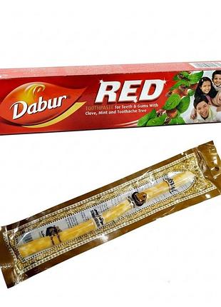 Зубна паста dabur red (дабур ред) + палочка мисвак 100 гр. египет оригинал