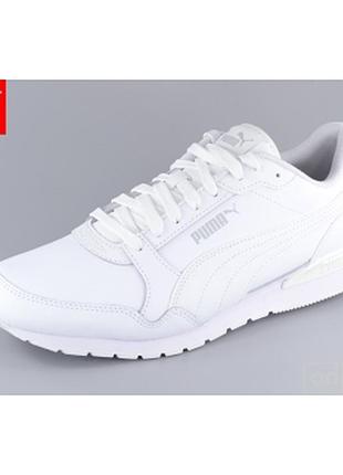 Puma st runner v3 l. мужские кроссовки. оригинал. кожа.
