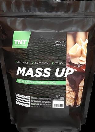 Гейнер mass up tnt высокоуглеводное питания для увеличения массы тела ( 2,5 кг польша ) сливочная карамель