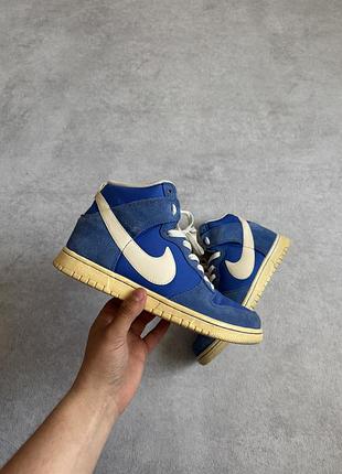 Кросівки nike dunk голубого кольору розмір 39