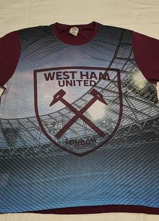 Fc west ham united , london - футболка ультрас клубна вінтажна -2017 р. - xl