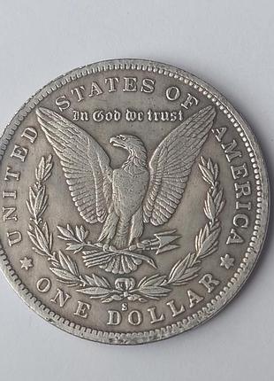 Старинная монета сша 1880 года