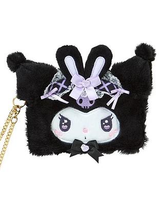Стильный картхолдер пушистый, куроми kuromi